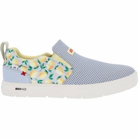 Xtratuf Women's Sharkbyte 2.0 Eco Deck Shoe, PERIWINKLE LEMON, M, Size 8 XSB2W500